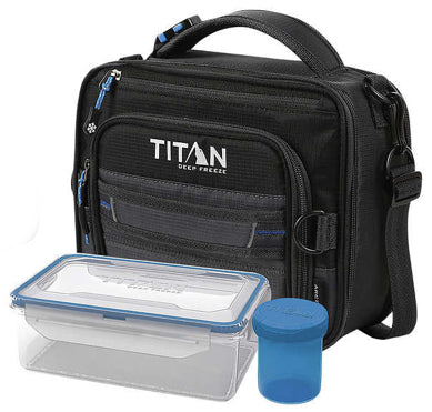 TITAN Deep Freeze Expandable Lunch Box with  Ice Walls (Assorted Color)